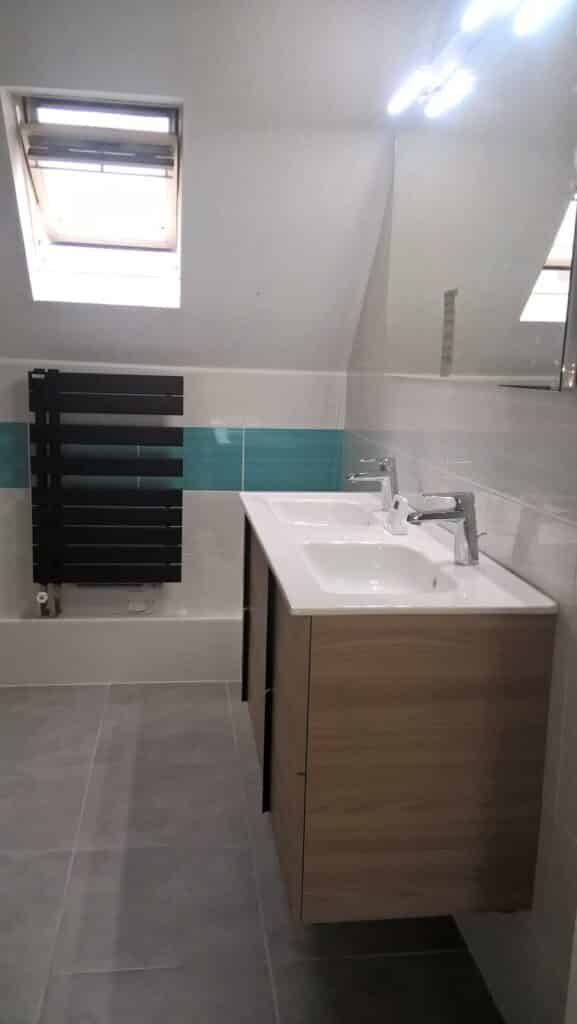 Création d'une salle de bain à Quimper