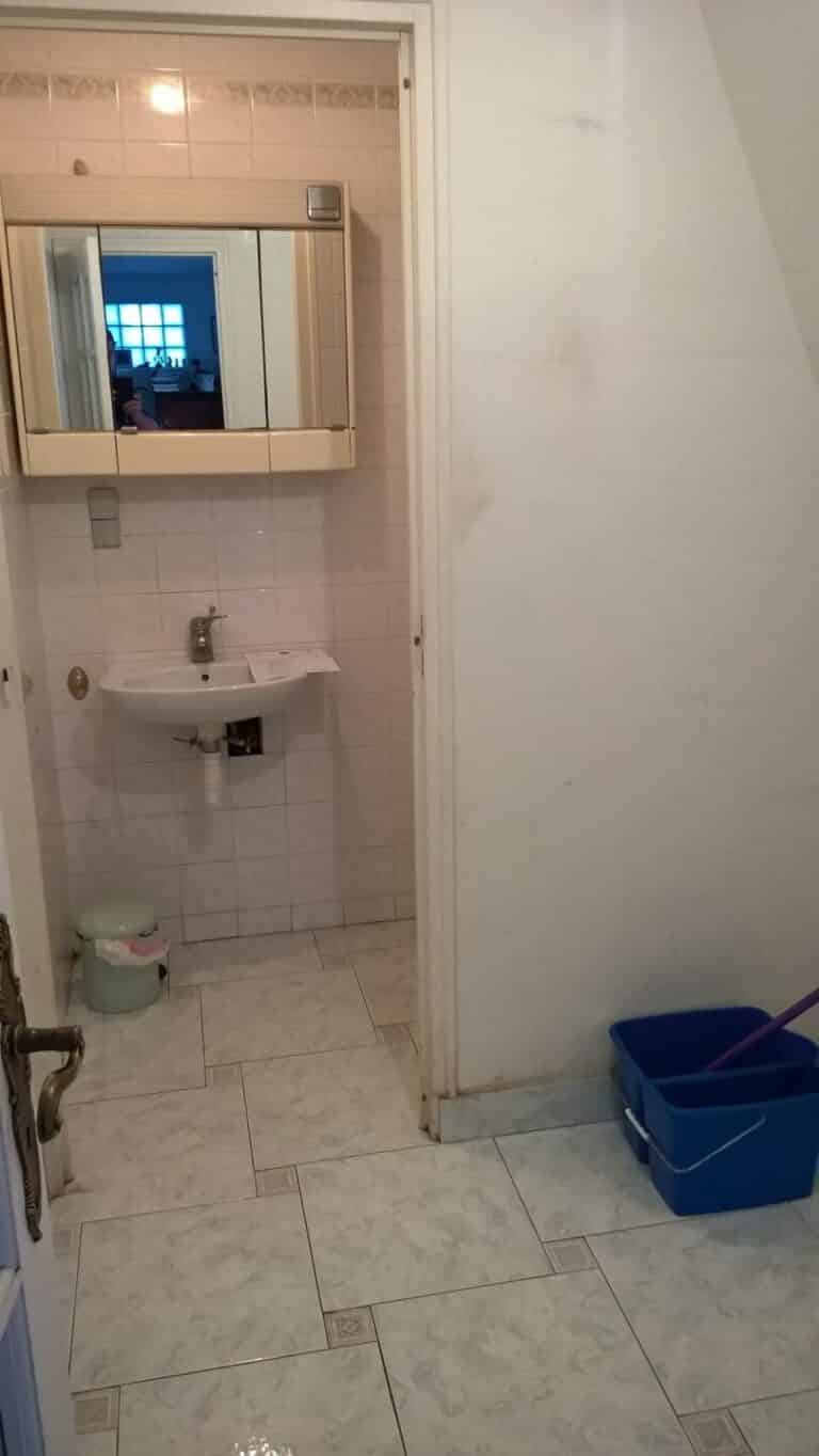 création d'une salle de bain à Lesconil (avant)