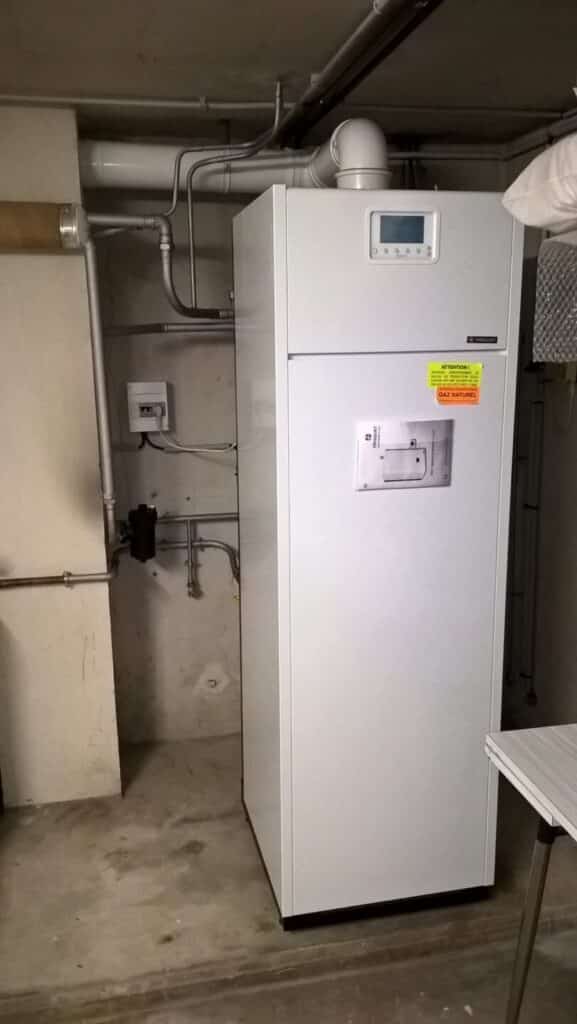 Remplacement d'une chaudière à Quimper