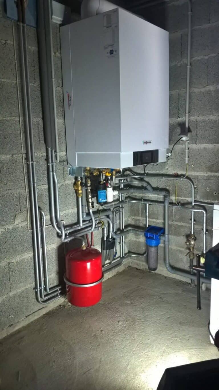 Remplacement d'une chaudière à Quimper Kerfeunteun