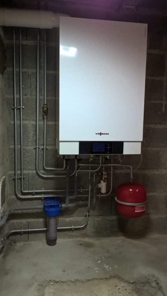 Remplacement d'une chaudière à Quimper Kerfeunteun